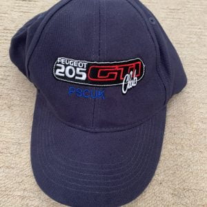 NEW "Peugeot 205 GTi PSCUK Blue base ballcap"
