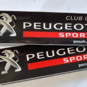 PSCUK club window stickers (pair)